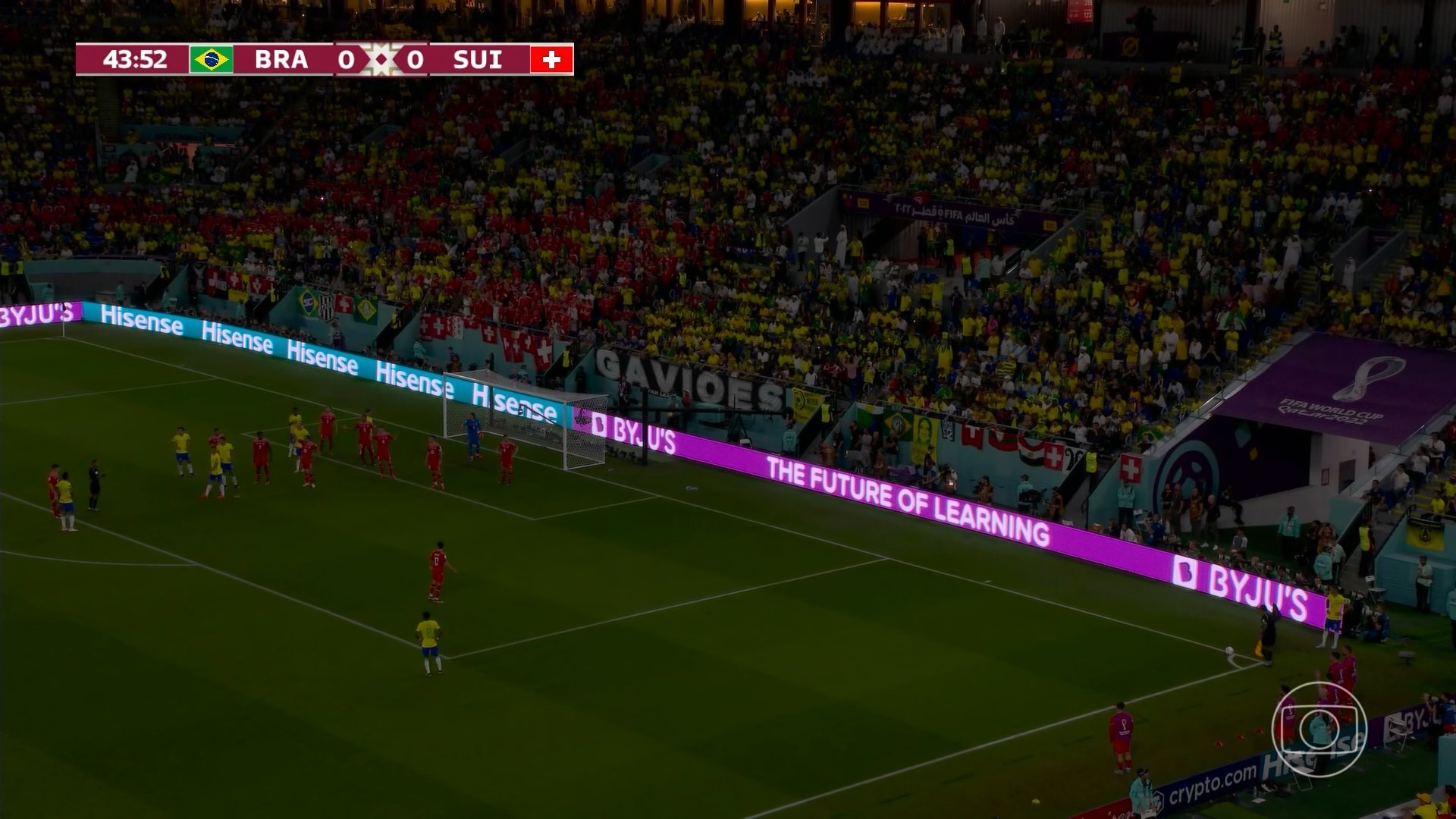 Os números de audiência de Brasil x Suíça Notícia de Televisão